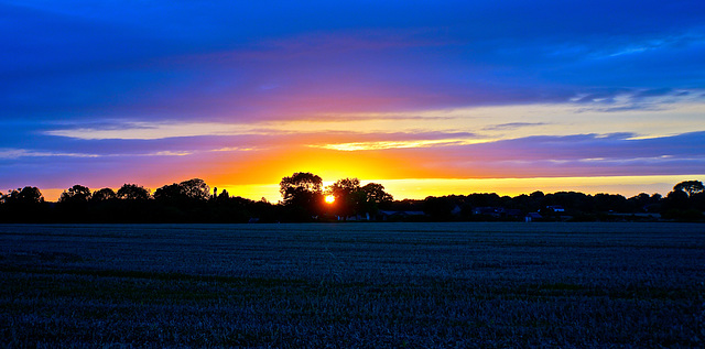 Gnosall sunset