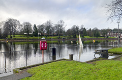 Dumbarton Quay Flooded