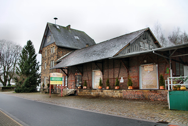 Bahnstrecke Wuppertal-Wichlinghausen–Hattingen, ehemaliger Bahnhof Sprockhövel / 24.12.2017