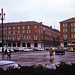 Nice (06) Septembre 1972. Place Massena. (Diapositive numérisée)