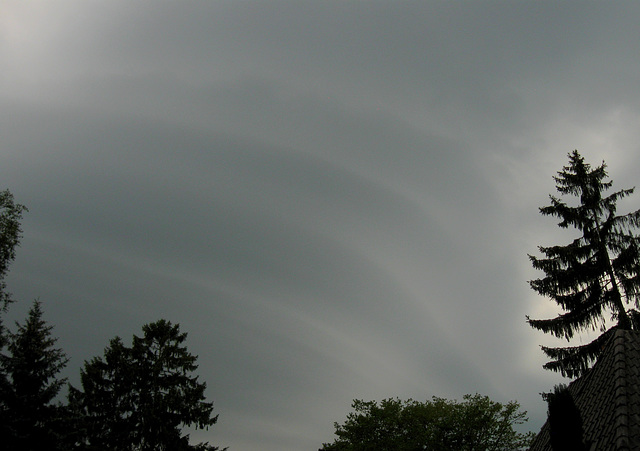 Gewitter in Anmarsch