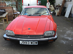 Jaguar XJS Park Road, Abergavenny 23 August 2017