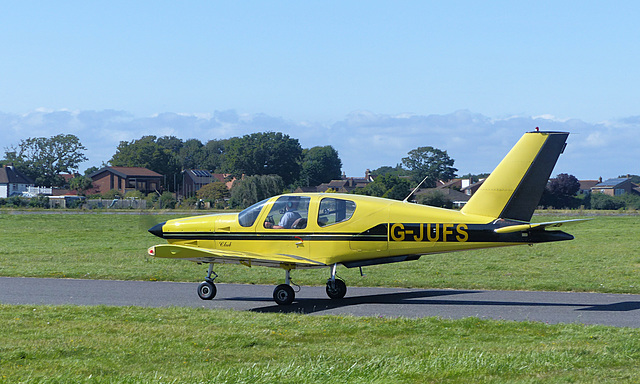 G-JUFS at Solent Airport - 11 August 2021
