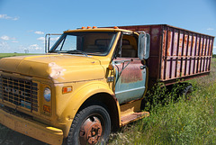 multi colour truck