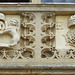 Madingley Hall - Arms on bay window, SE facet 2014-06-08