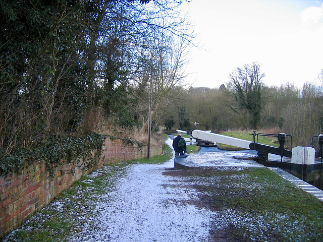 The Stourbridge Canal drops down via Locks 19 and 20 to meet the Staffs and Worcs at Stourton Junction