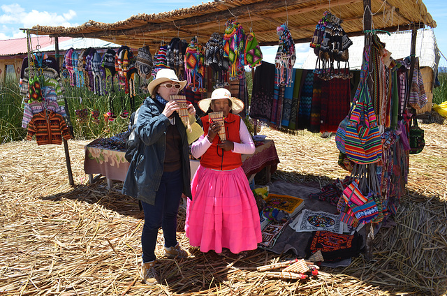 Peru, Uros' Islands, The Musicians