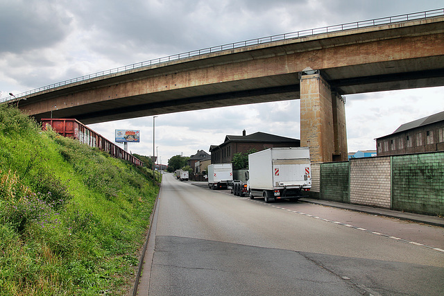 Kiffward, Berliner Brücke der A59 (Duisburg-Meiderich) / 22.07.2023