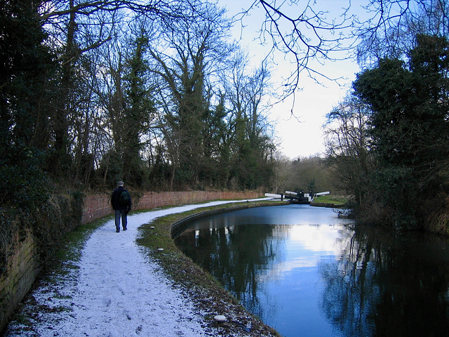 The Stourbridge Canal drops down via Locks 19 and 20 to meet the Staffs and Worcs at Stourton Junction