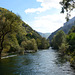North Macedonia, Treska River upstream in Matka Canyon