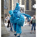 Blue bird at the Thames Festival 17 9 2006