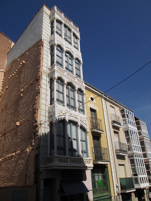 Art Nouveau façade.