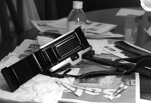 Repairing an Olympus Camera