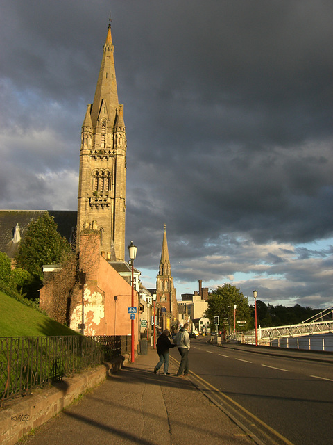 Inverness und schottisches Wetter