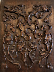 saffron walden museum, c16 panelling from house in weathersfield c (1)