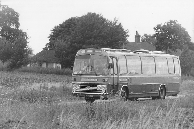 277/01 Premier Travel Services WEB 407T at Barton Mills - 22 Jul 1984