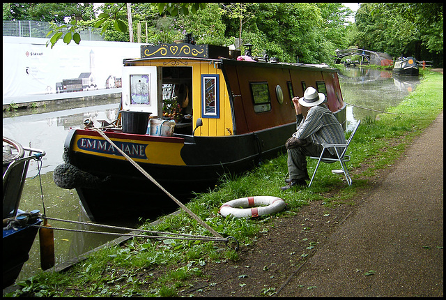 Emma Jane near Isis Bridge