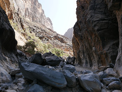 Rocks in Snake Canyon.