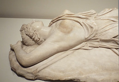 Detail of a Marble Dying Amazon in the Metropolitan Museum of Art, July 2016 Detail of a Marble Dying Amazon in the Metropolitan Museum of Art, July 2016