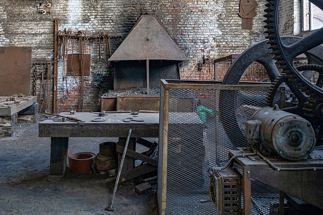 Bois du Luc - the workshop