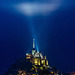 Mont Saint Michel im Regen