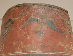 Detail of a Roman Shield from Dura-Europos in the Metropolitan Museum of Art, March 2019