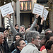 photo 1-rassemblement tour INSEE devant le conseil municipal 19.10.2022