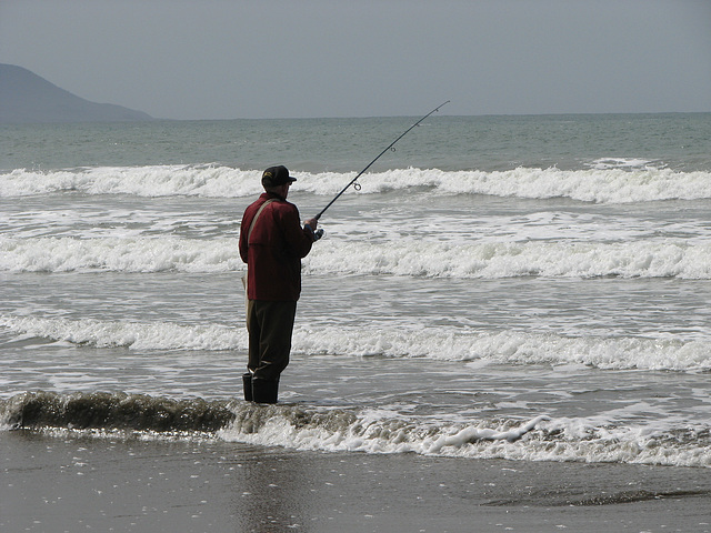 Fishing near Morro Bay