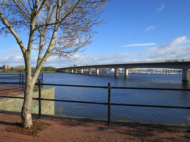 The mouth of the Taff