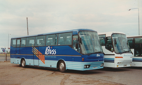 Biss Brothers 696 BTV and J8 BBC at Stansted Airport – 2 Jul 1996