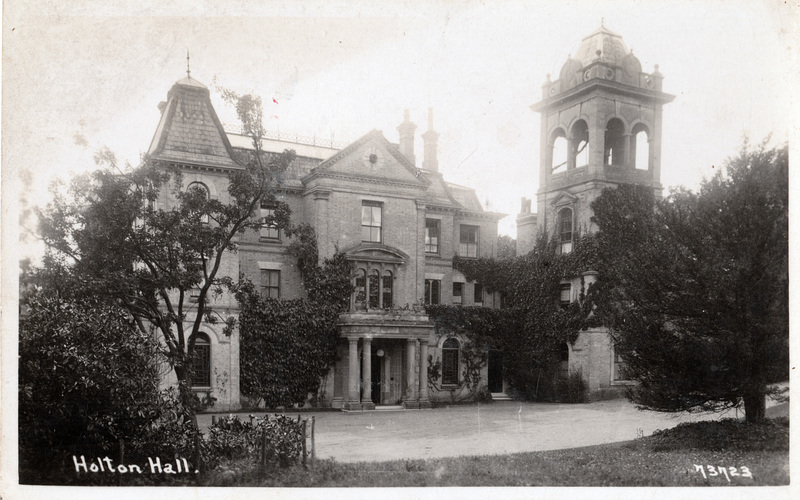 Holton Hall, Suffolk (Demolished) c1910