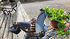 Der Sattel ist kaputt