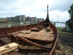 Saga Oseberg  forward deck - still building