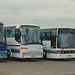 Biss Brothers line up at Stansted Airport - 2 Jul 1996