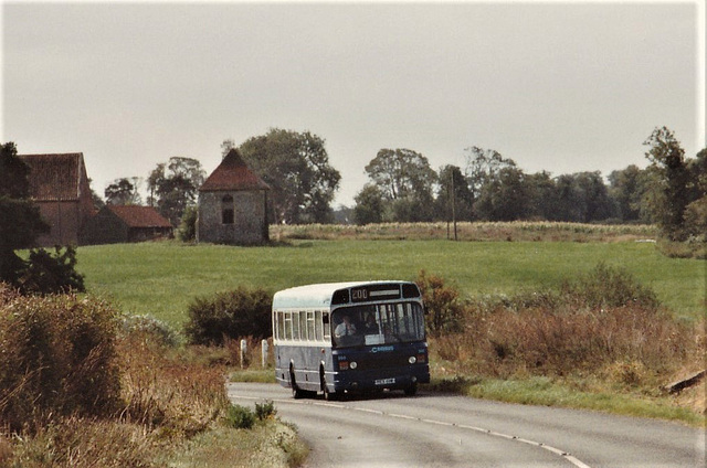 Cambus Limited 300 (PEX 611W) near Eriswell - 4 Sep 1993 (203-1)