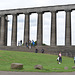 Edinburgh, National Monument on Calton Hill
