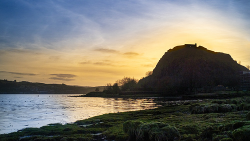 Sunset at Dumbarton Rock