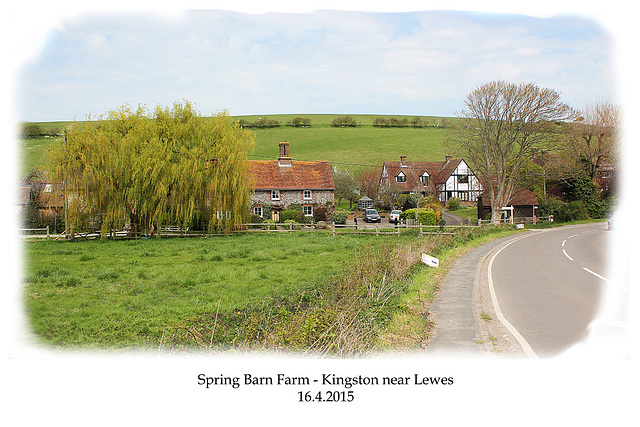 Spring Barn Farm - Kingston near Lewes - Sussex - 16.4.2015