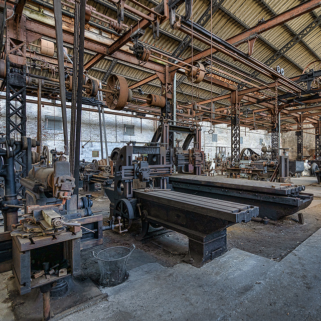 Bois du Luc - the workshop