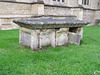 dorchester abbey church, oxon c17 table tomb in the churchyard; john wise +1634,(125)