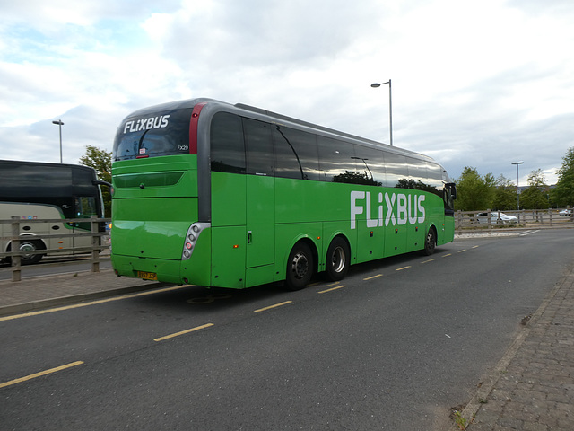 Whippet Coaches (Flixbus contractor) FX29 at Trumpington - 23 Jul 2022 (P1120720)