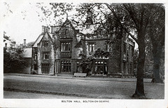 Bolton Hall, Bolton on Dearne, South Yorkshire (Demolished)