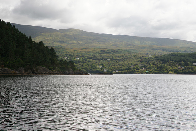 Approaching Loch Long
