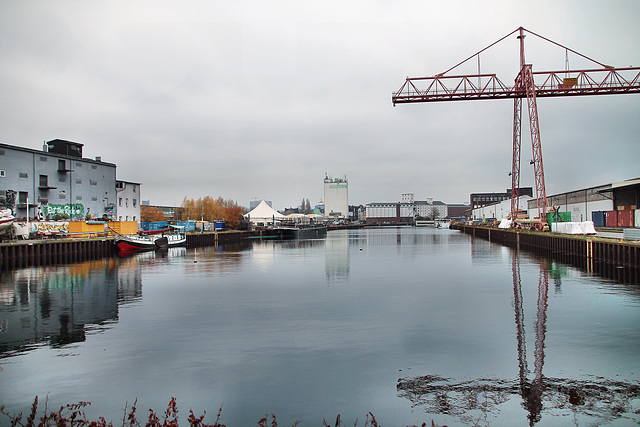 Schmiedinghafen (Hafen Dortmund) / 3.12.2022