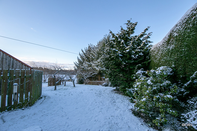 January Snows - blues skies and sunshine