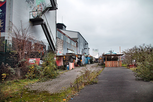 Alter Speicher am Schmiedinghafen (Hafen Dortmund) / 3.12.2022