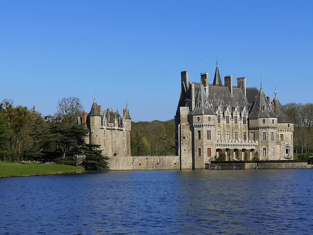 chateau de la bretesche à missillac .