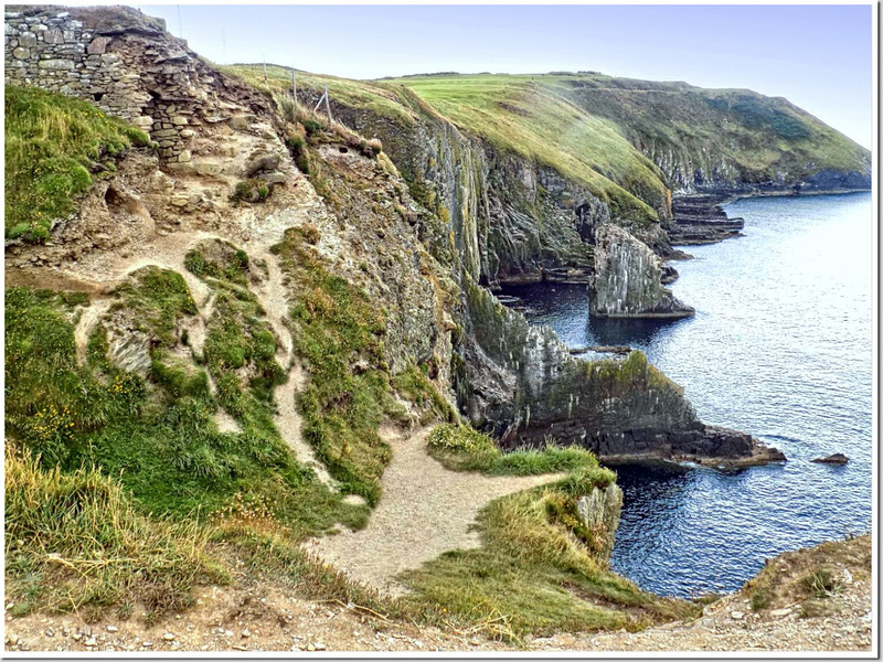 Above the cliffs near Kinsale