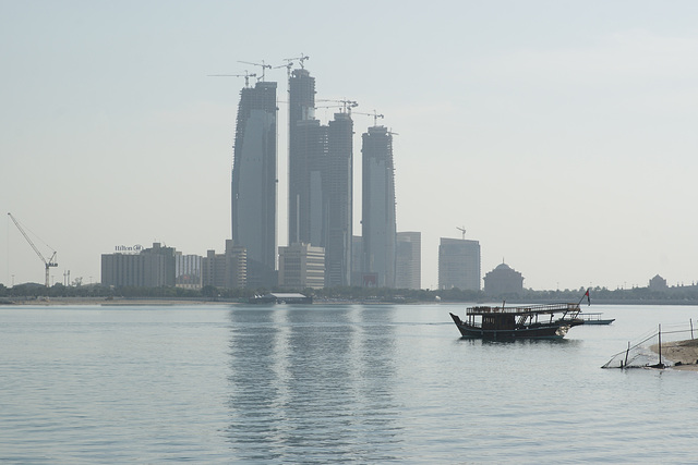 Skyscrapers In Abu Dhabi