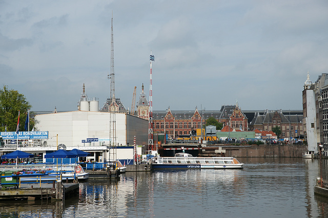 Looking Back To Centraal Station